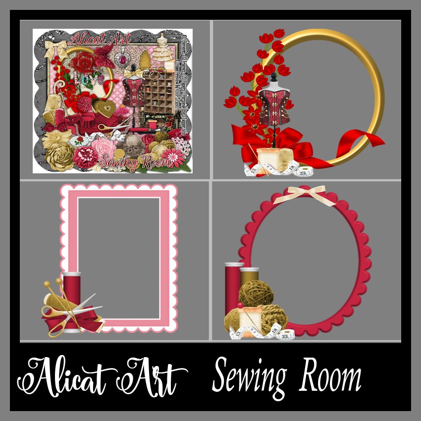 (image for) AL2 The Sewing Room Cluster Pack